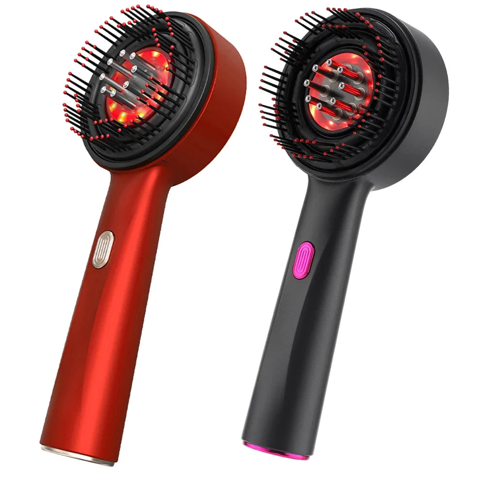 Electric Scalp Massage Comb Infrared Light Head Massager for Hair Growth Medicine Scalp Oil Applicator Anti-Hair Loss Hair Care