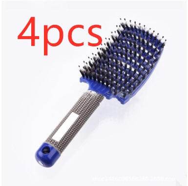 Hairbrush Anti Klit Haarborstel Vrouwen Detangler Hair Brush Nylon Scalp Massage Teaser Kam - NamafadStore