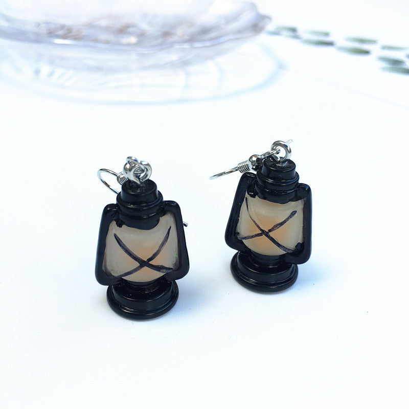 Women Earring Made Cute Girls Eardrop Funny Gift Sweet Handmade Cartoons Mini Fruit Drink Ham Sausage Toothpaste Shampoo