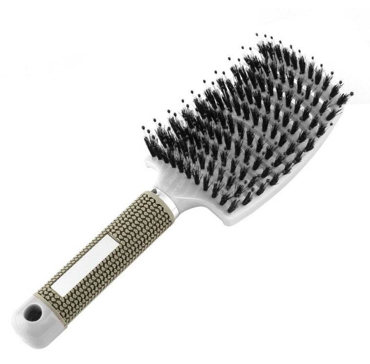 Hairbrush Anti Klit Brushy Haarborstel Women Detangler Hair Brush Bristle Nylon Scalp Massage Teaser Hair Brush Comb - NamafadStore