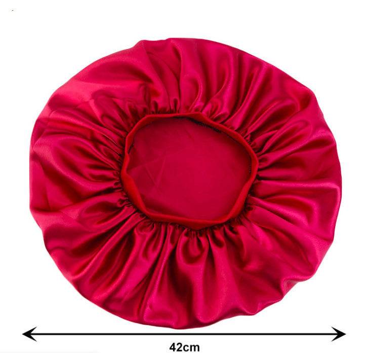 Beauty Print Satin Silk Bonnet Sleep Night Cap for Hair Protection - NamafadStore