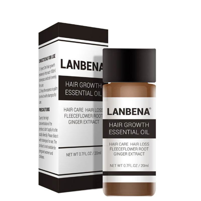 LANBENA Hair Care Essential Oil Hair Growth Treatment Prevention Hair Loss Treatment 20ml - NamafadStore