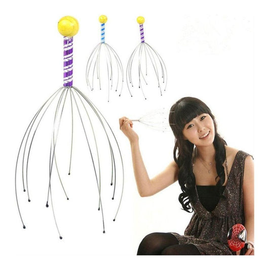 Hair Hair Raising Octopus Scalp Massager Massage Claw Manual Massager Head Massager  Grasper - NamafadStore