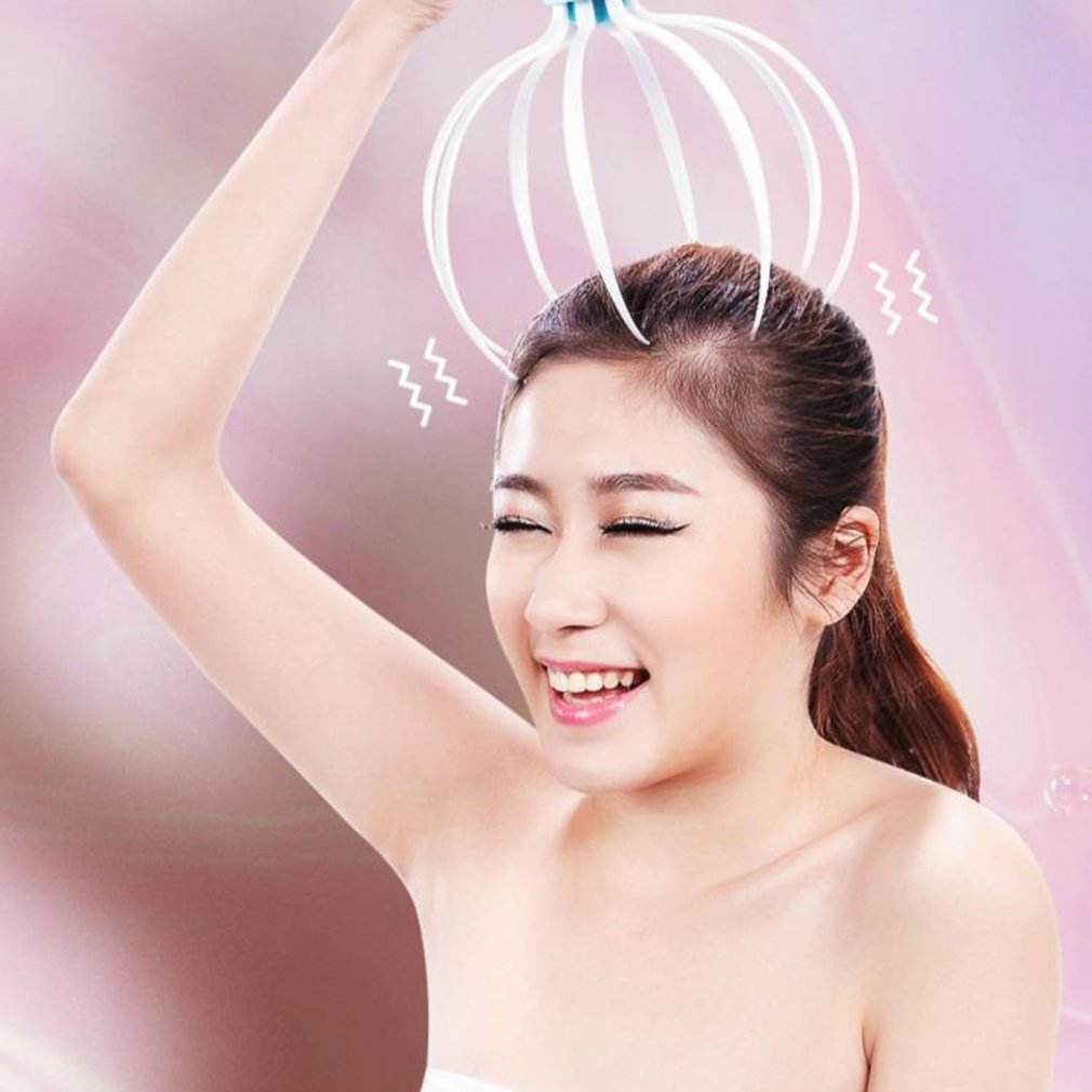 Head Massager Electric Eight Claw Vibration Scalp and Body Care Massager - NamafadStore