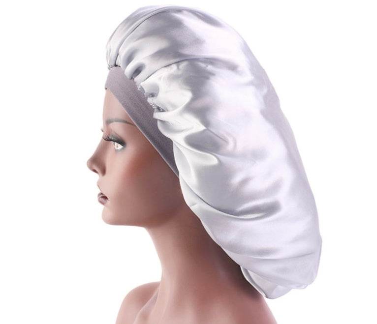 Beauty Print Satin Silk Bonnet Sleep Night Cap for Hair Protection - NamafadStore