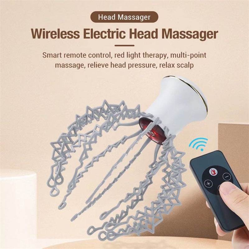 Electric Scalp Massager for Stress Relief and Relaxation - Head Massage Device - NamafadStore