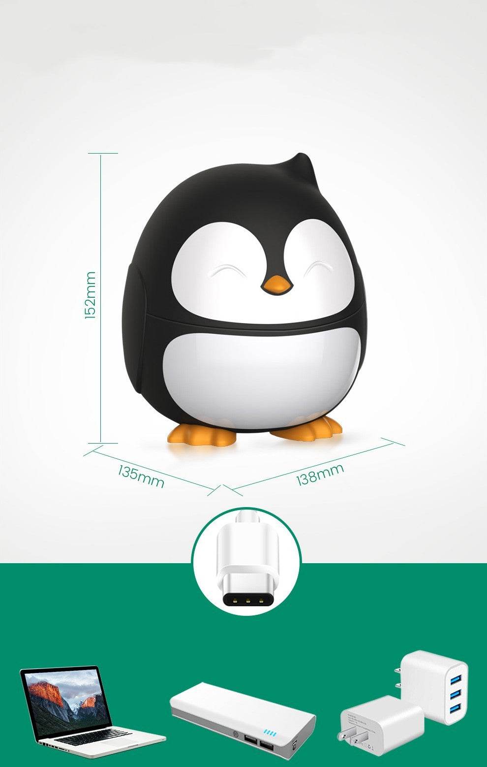 Penguin Aromatherapy Humidifier Essential Oil Fragrance - NamafadStore