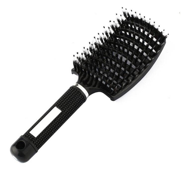 Hairbrush Anti Klit Brushy Haarborstel Women Detangler Hair Brush Bristle Nylon Scalp Massage Teaser Hair Brush Comb - NamafadStore