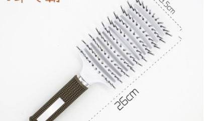 Hairbrush Anti Klit Haarborstel Vrouwen Detangler Hair Brush Nylon Scalp Massage Teaser Kam - NamafadStore
