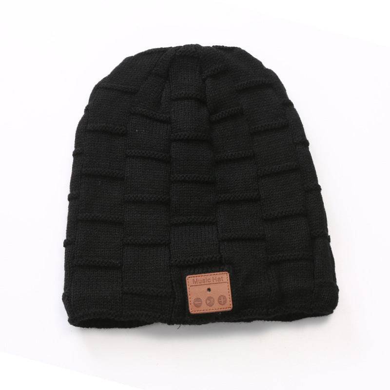 Fleece Warm Bluetooth Knitted Hat – Cozy and Connected - NamafadStore
