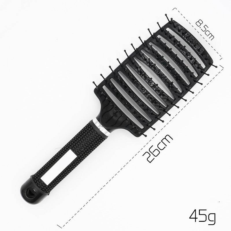 Hairbrush Anti Klit Haarborstel Vrouwen Detangler Hair Brush Nylon Scalp Massage Teaser Kam - NamafadStore