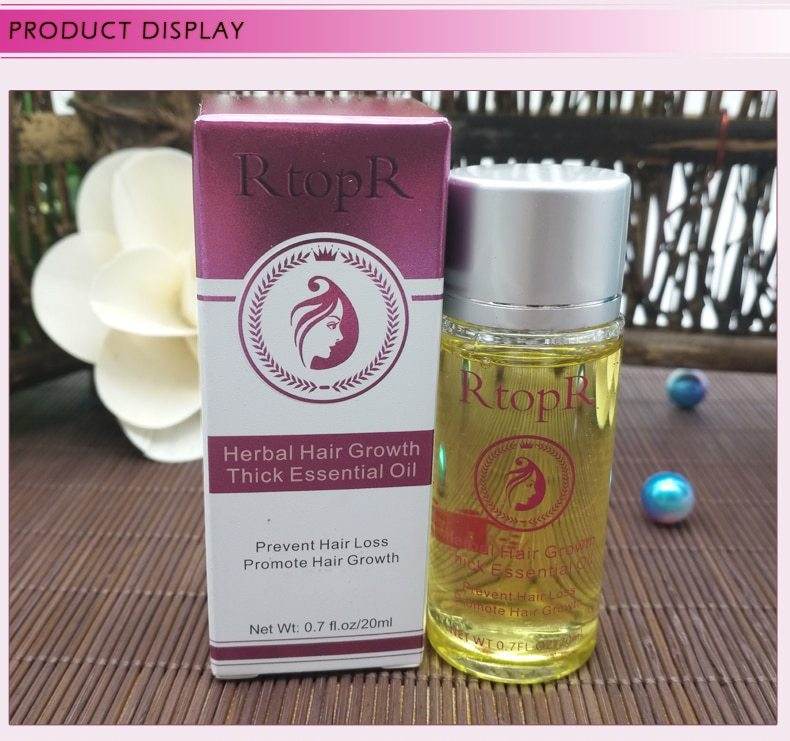 Fast Powerful Hair Growth Essential Oil Liquid Treatment 20ml for Preventing Hair Loss and Hair Care - NamafadStore