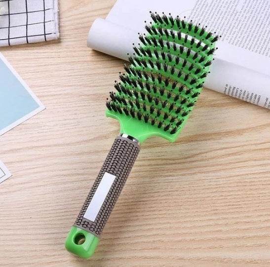 Hairbrush Anti Klit Haarborstel Vrouwen Detangler Hair Brush Nylon Scalp Massage Teaser Kam - NamafadStore