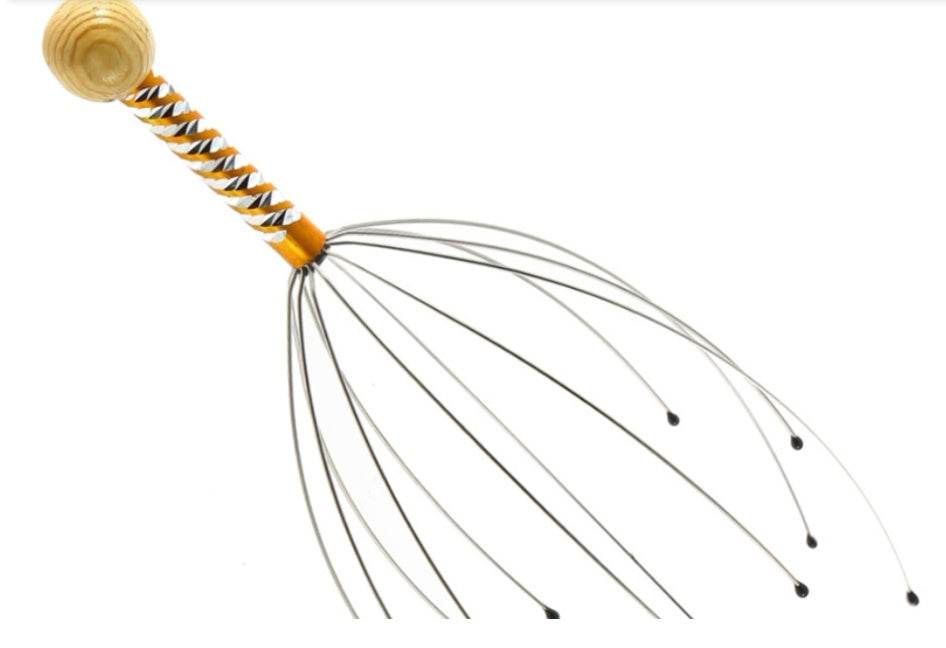 Hair Hair Raising Octopus Scalp Massager Massage Claw Manual Massager Head Massager  Grasper - NamafadStore