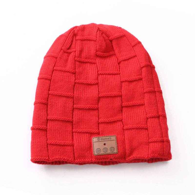 Fleece Warm Bluetooth Knitted Hat – Cozy and Connected - NamafadStore