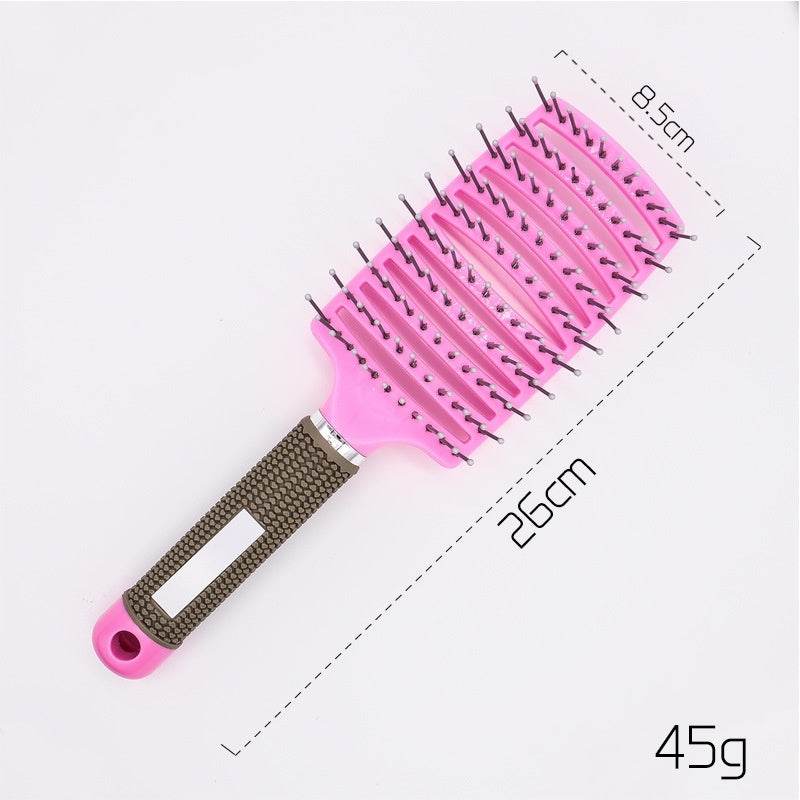 Hairbrush Anti Klit Haarborstel Vrouwen Detangler Hair Brush Nylon Scalp Massage Teaser Kam - NamafadStore