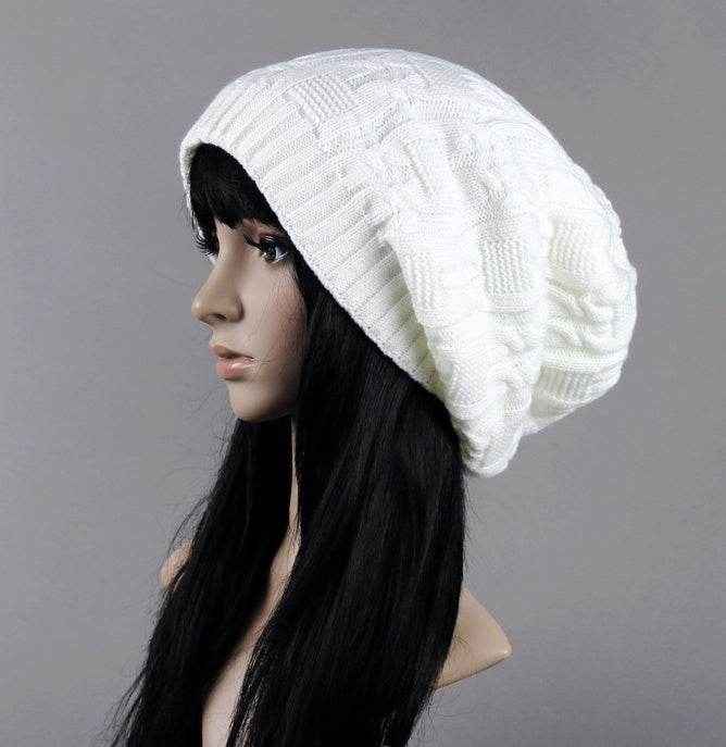 Korean Winter Knitted Hat for Women and Men - Double Layer Wool Pile Beanie for Autumn and Winter - NamafadStore
