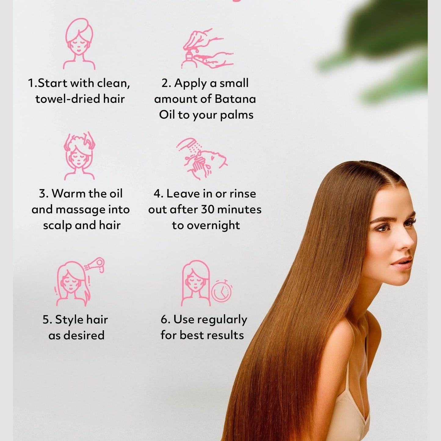 Organic Hair Growth Oil Conditioner 2 Oz - Nourishing Formula for Healthy Hair Growth - NamafadStore