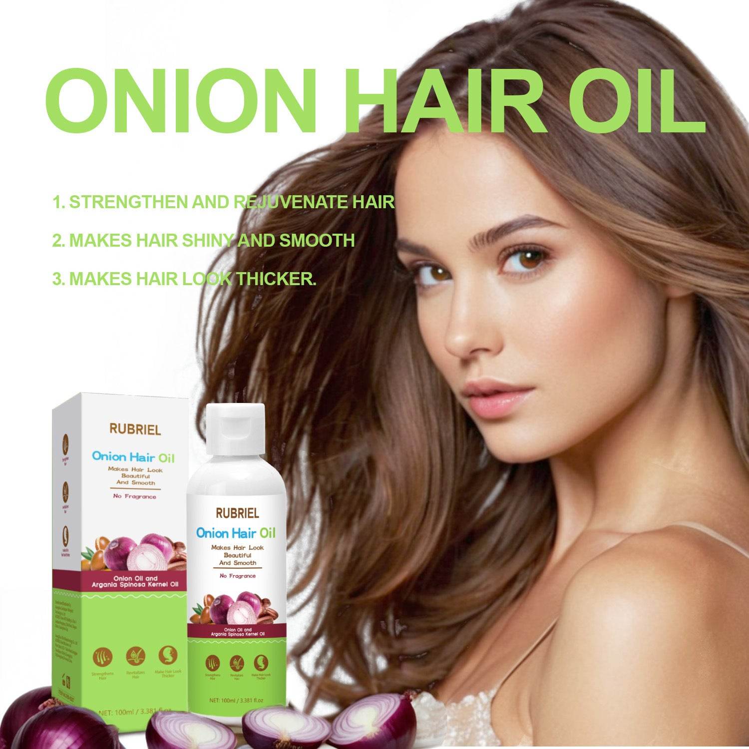 Onion Oil Hair Growth Oil Moisturizing - NamafadStore