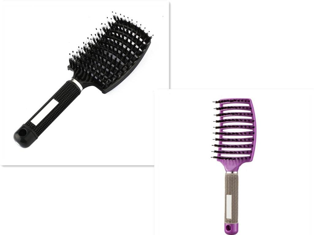 Hairbrush Anti Klit Haarborstel Vrouwen Detangler Hair Brush Nylon Scalp Massage Teaser Kam - NamafadStore
