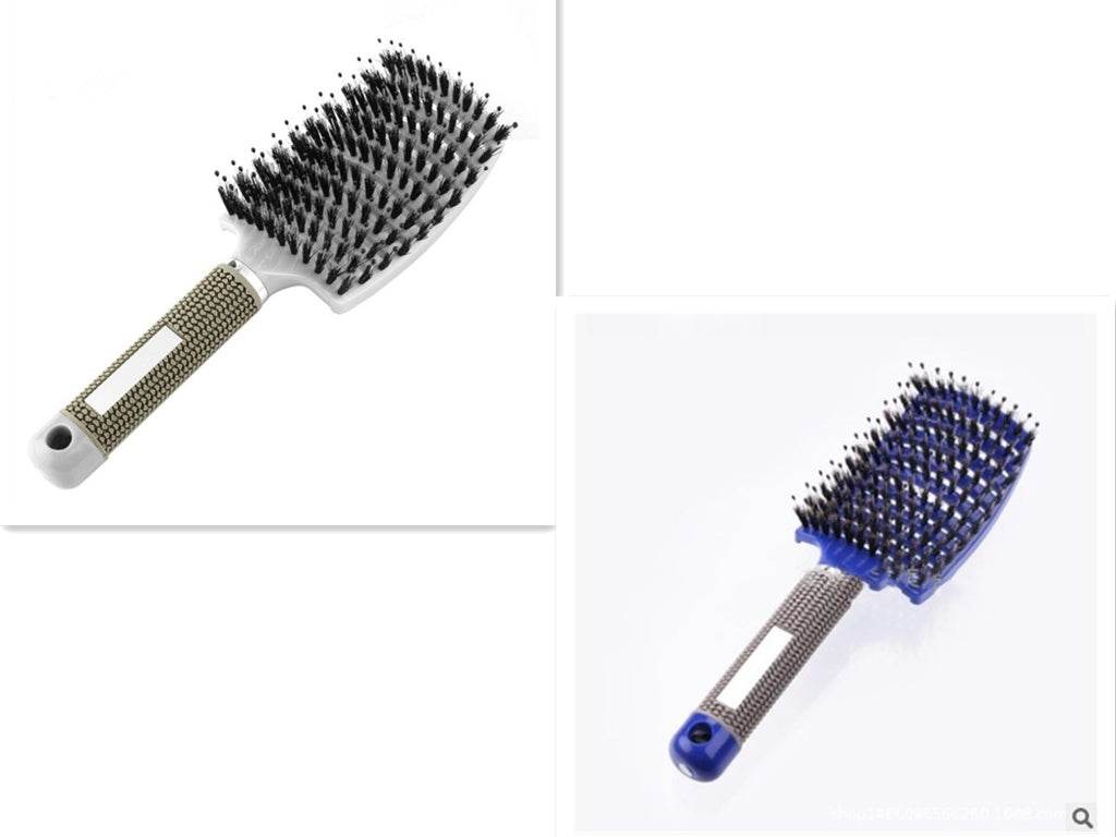 Hairbrush Anti Klit Haarborstel Vrouwen Detangler Hair Brush Nylon Scalp Massage Teaser Kam - NamafadStore