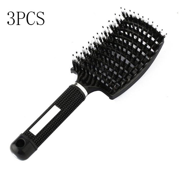 Hairbrush Anti Klit Haarborstel Vrouwen Detangler Hair Brush Nylon Scalp Massage Teaser Kam - NamafadStore