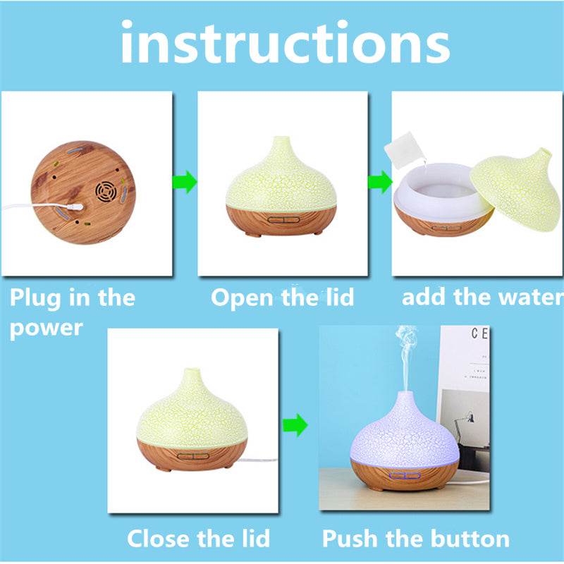 Essential Oil Diffuser: Aromatherapy Machine for Relaxation - NamafadStore