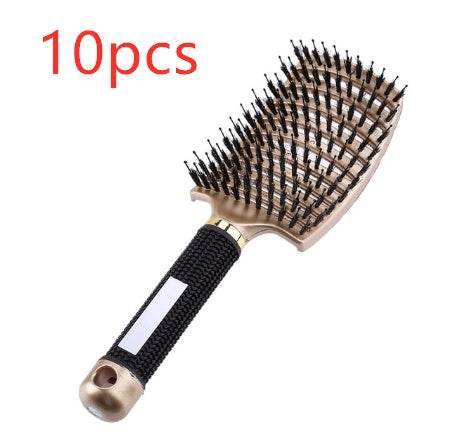 Hairbrush Anti Klit Haarborstel Vrouwen Detangler Hair Brush Nylon Scalp Massage Teaser Kam - NamafadStore