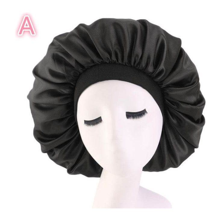 Beauty Print Satin Silk Bonnet Sleep Night Cap for Hair Protection - NamafadStore
