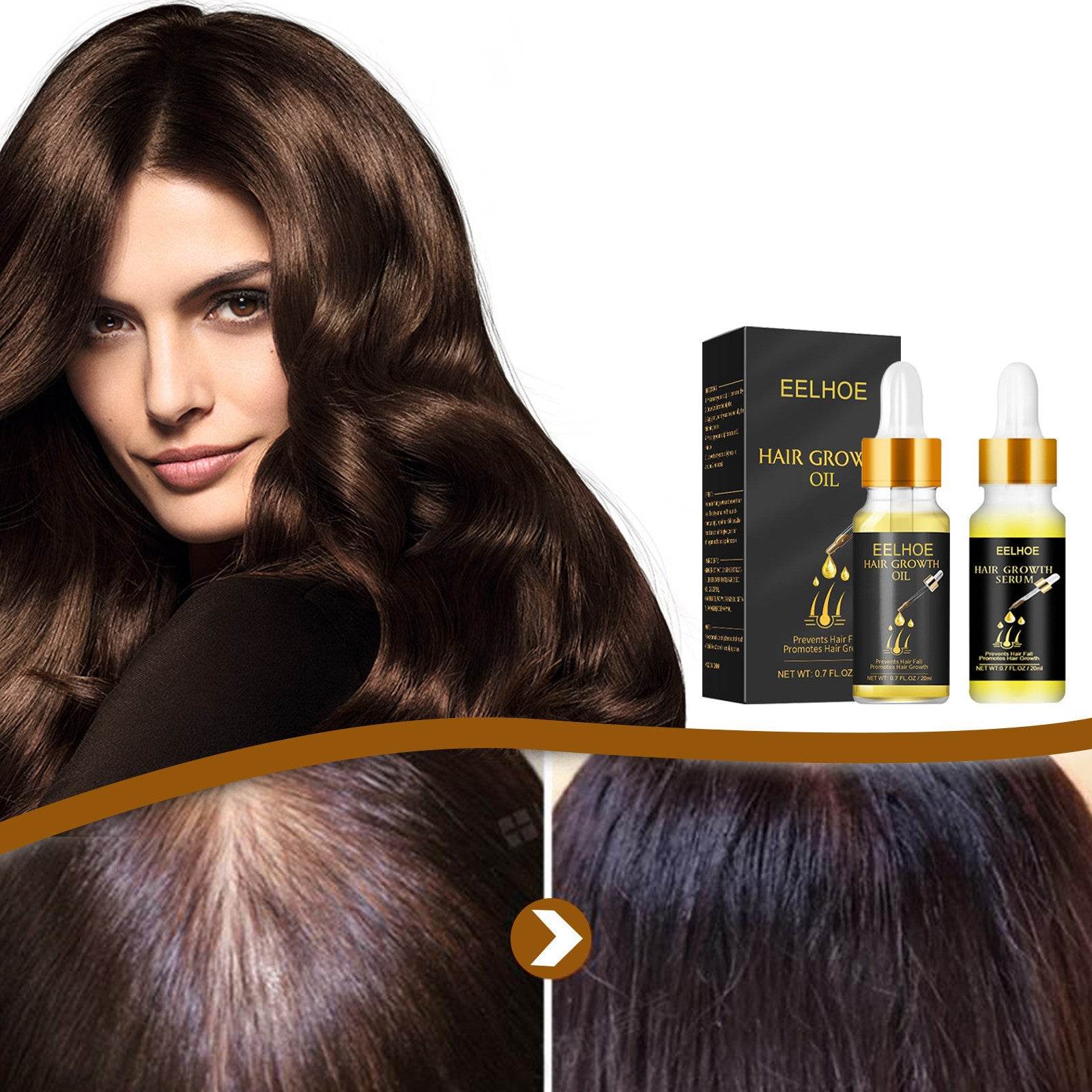 Hair Growth Essential Oil  Care Essential Nutrient Liquid - NamafadStore