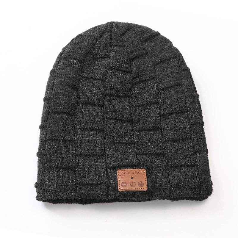 Fleece Warm Bluetooth Knitted Hat – Cozy and Connected - NamafadStore