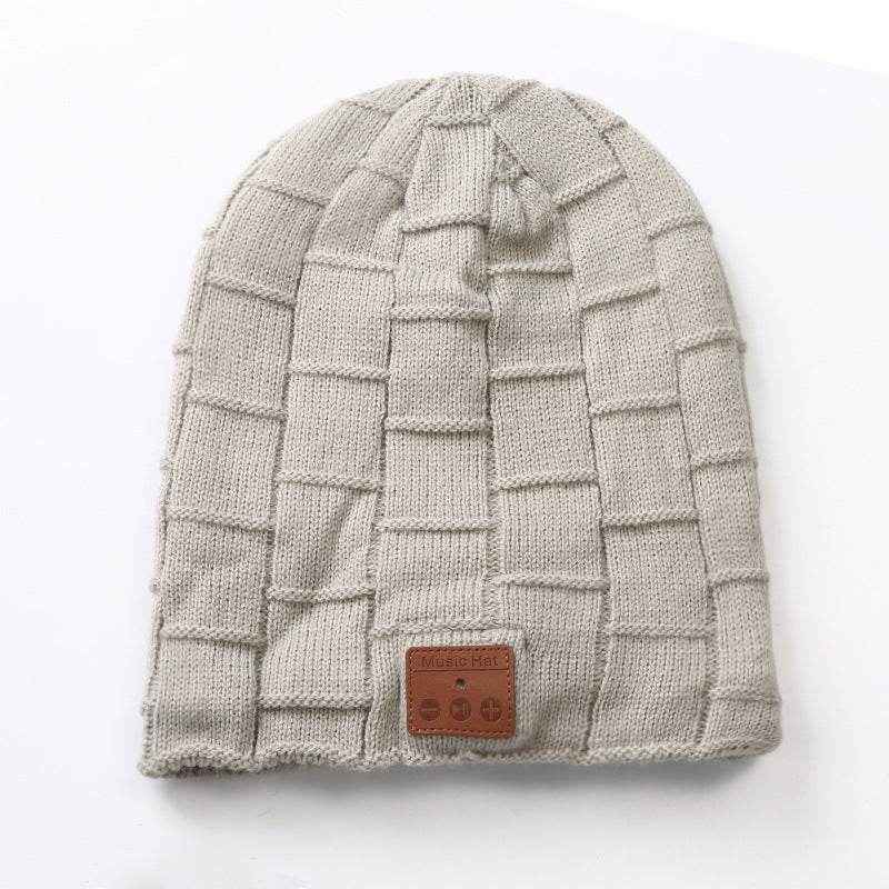 Fleece Warm Bluetooth Knitted Hat – Cozy and Connected - NamafadStore