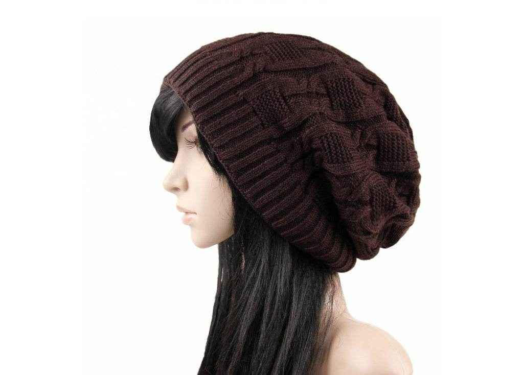Korean Winter Knitted Hat for Women and Men - Double Layer Wool Pile Beanie for Autumn and Winter - NamafadStore