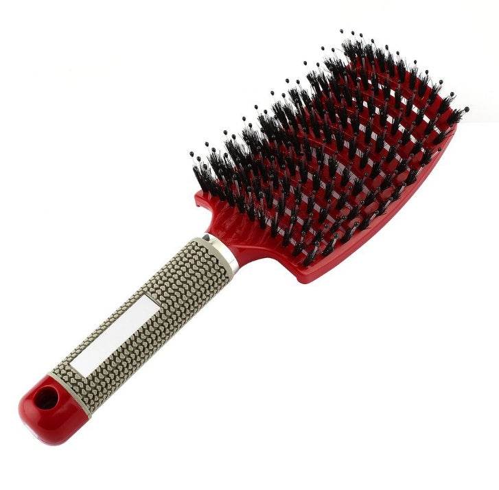 Hairbrush Anti Klit Haarborstel Vrouwen Detangler Hair Brush Nylon Scalp Massage Teaser Kam - NamafadStore