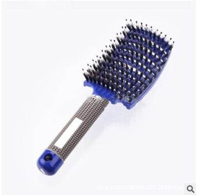 Hairbrush Anti Klit Brushy Haarborstel Women Detangler Hair Brush Bristle Nylon Scalp Massage Teaser Hair Brush Comb - NamafadStore