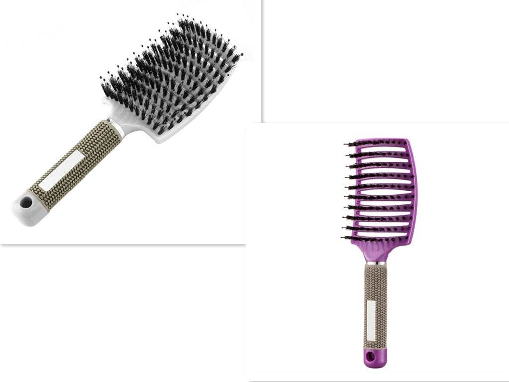 Hairbrush Anti Klit Haarborstel Vrouwen Detangler Hair Brush Nylon Scalp Massage Teaser Kam - NamafadStore