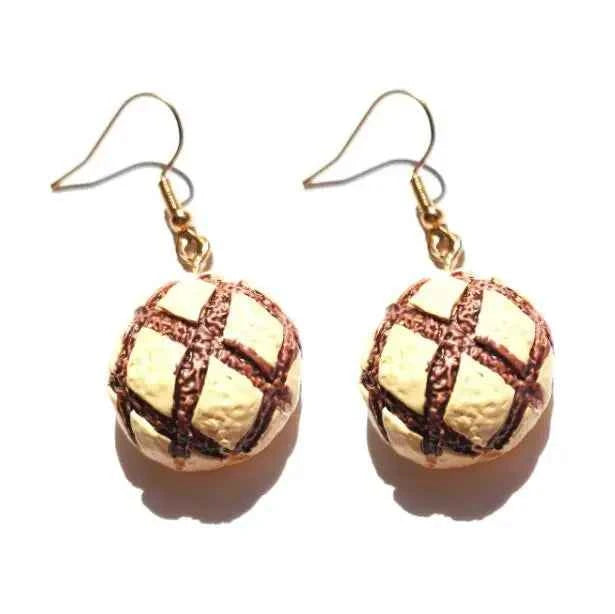 Earring For Women Resin Drop Custom Made Cute Girls Eardrop Funny Bread Baguette Pie Cookies Gift Handmade
