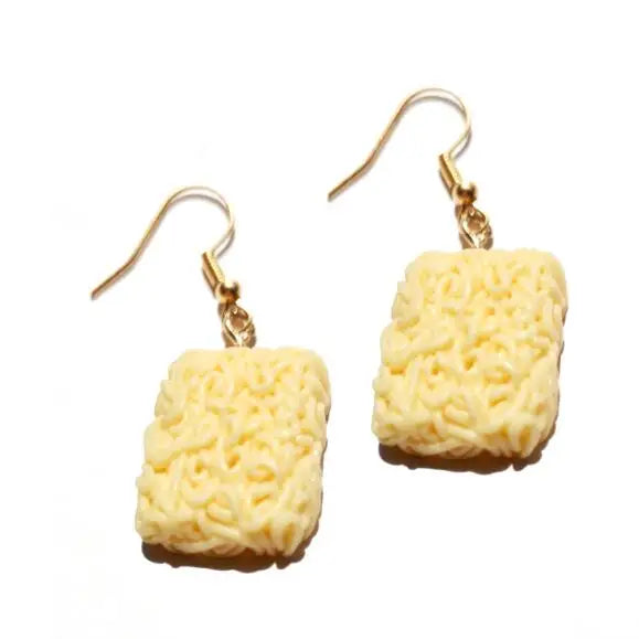 Earring For Women Resin Drop Custom Made Handmade Cute Girls Gift Eardrop Eardrop Popcorn Chocolate Fries Ice Cream