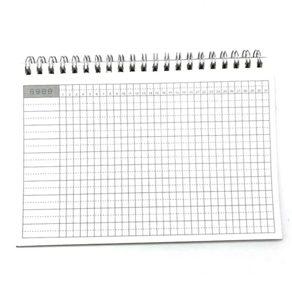 Daily Weekly Monthly Planning Schedule Retro Coil Coil Planner This To Do List Organizer Improve Productivity Manual