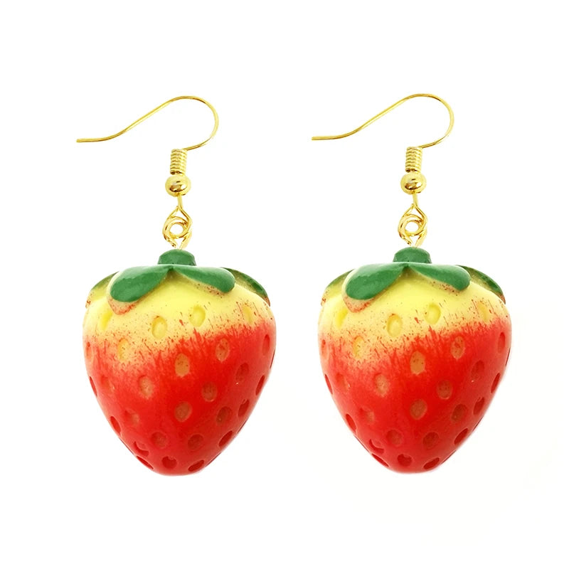 Earring For Women Resin Drop Custom Made Handmade Cute Girls Sweet Gift Cookies Macaron Cake Food Donuts