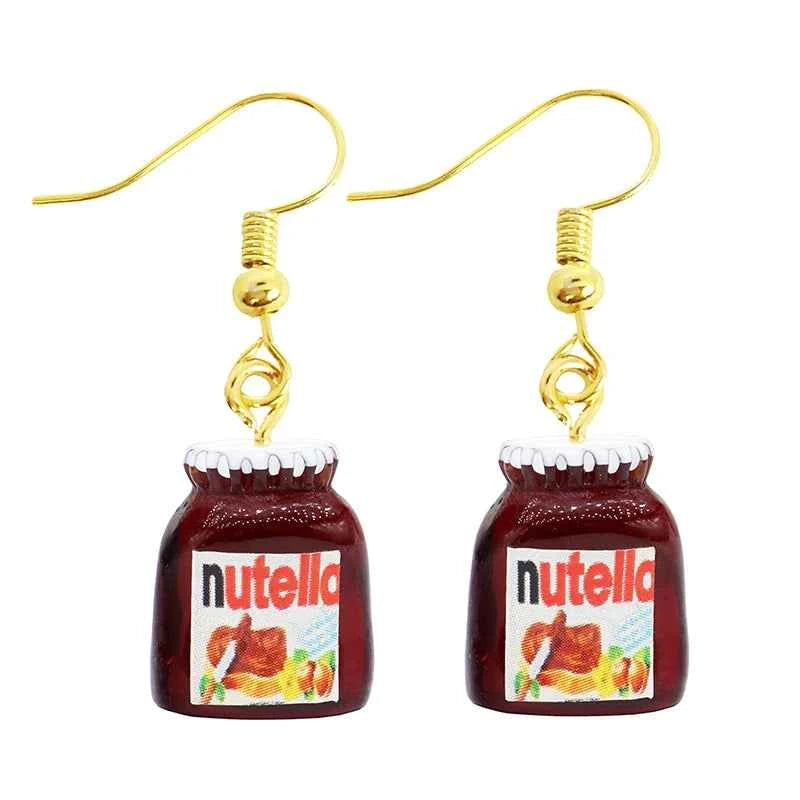 Women Earring Resin Drop Funny Custom Cute Girls Gift Eardrop Kids Food Cookies Ice Cream Bread Avocado Popcorn Chocolate