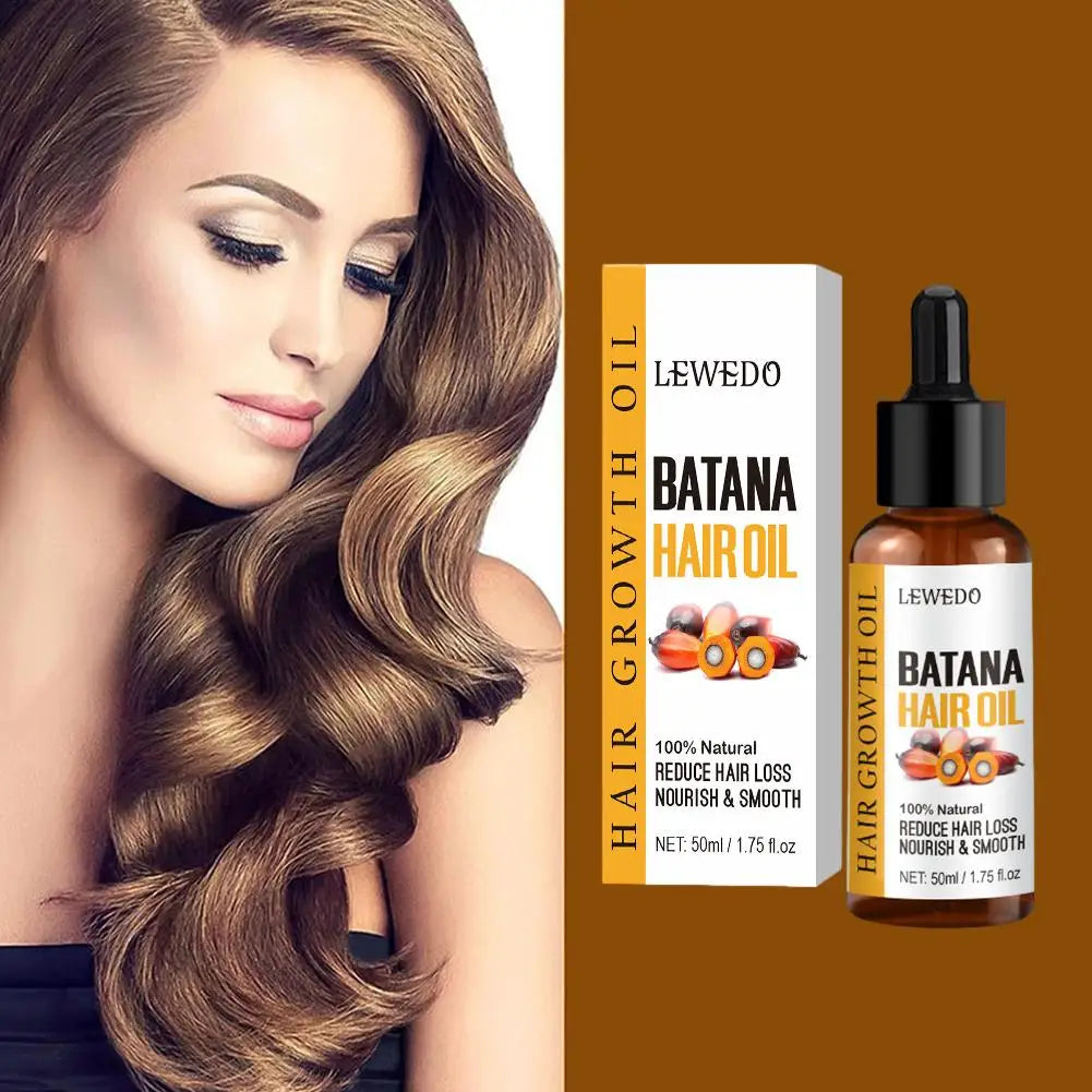 Natural Batana Oil For Healthy Hair Treatment Oil Enhances Hair For Men Women Enhances Anti Hair Break Hair Conditioner - NamafadStore