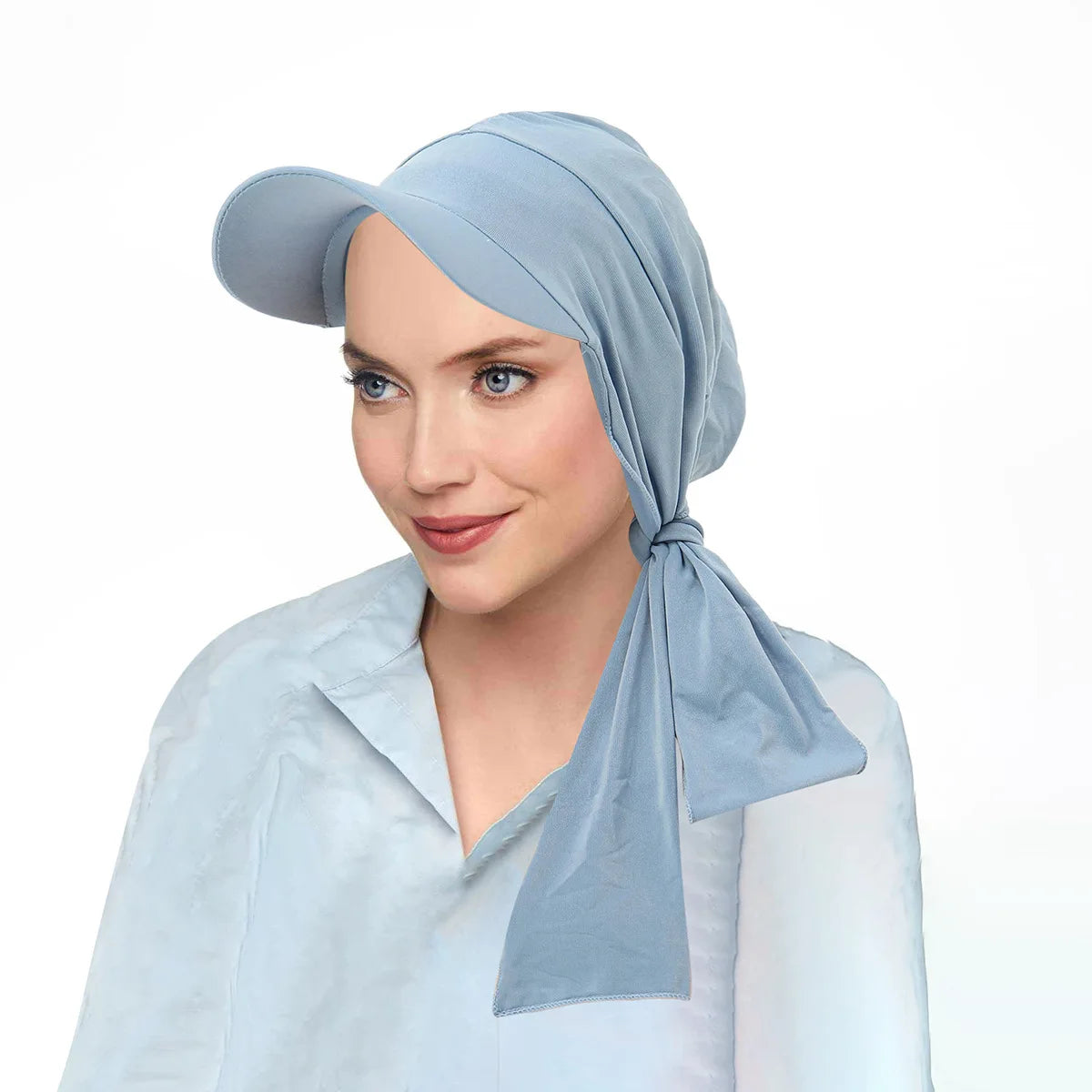 Fashion Muslim Floral Print Hijab Turban Hat for Women Visor Baseball Cap Sun Hats Headscarf Scarf Brim Femme Scarves Bandanas