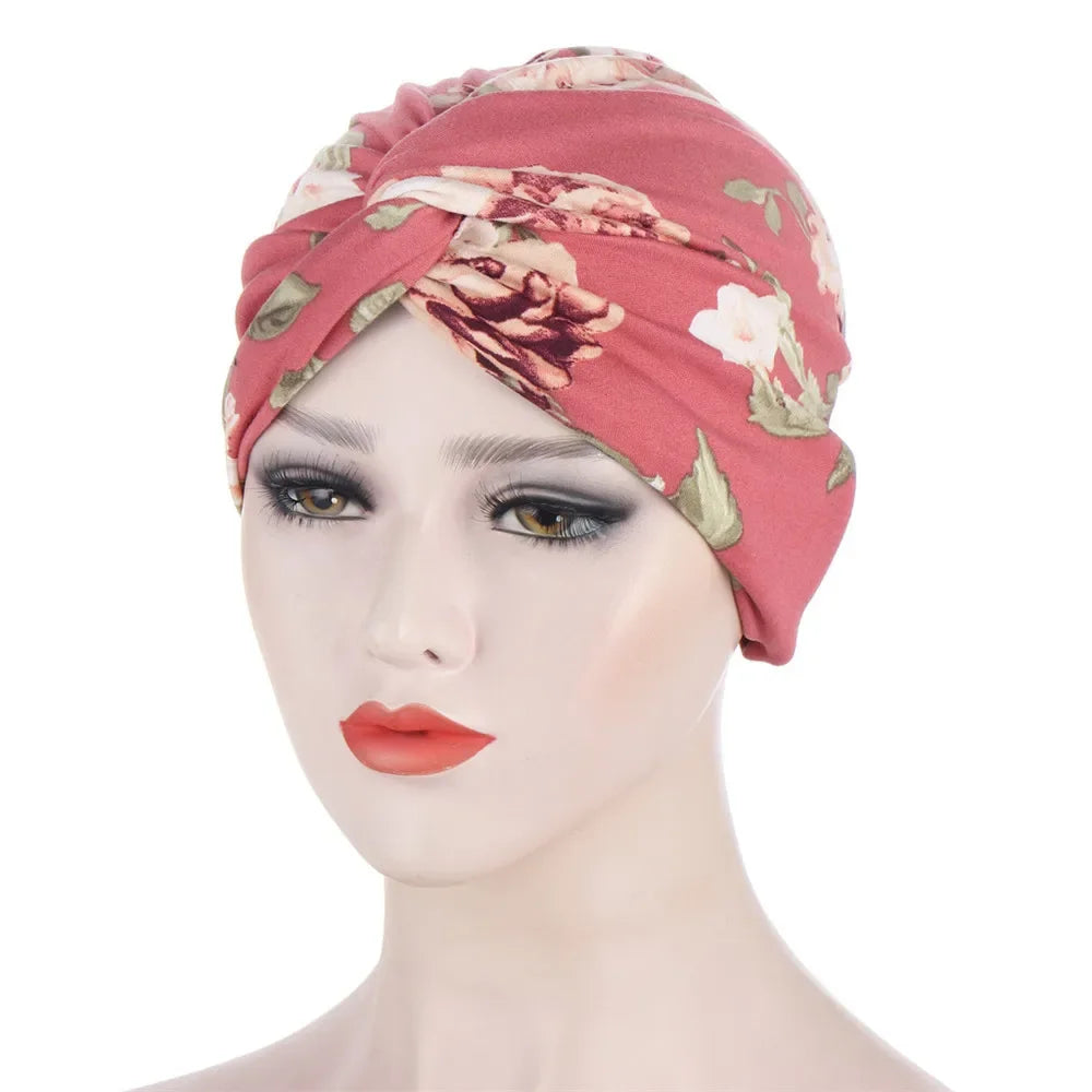 Women Muslim Braid Turban Hat for Cancer Chemo Hair Loss Cover Beanie Bonnets - Stylish and Comfortable