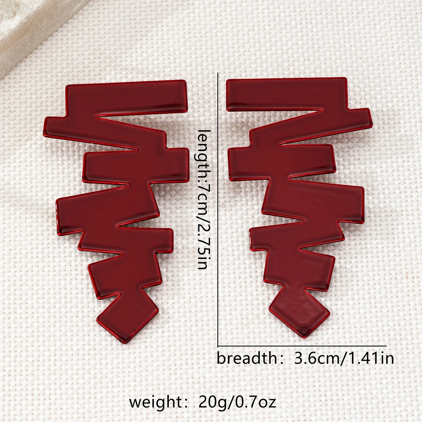 Stud Earrings for Women Personalized Geometric Irregular Ear Accessories Fashion Jewelry Holiday Party Gift OL DE059