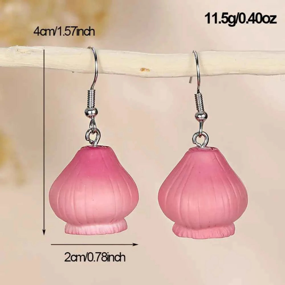 Bohemia Earrings Simulated Vegetable Dangle Earring Korean Style Broccoli Cute Earrings Lettuce, Onion Mushroom Earrings