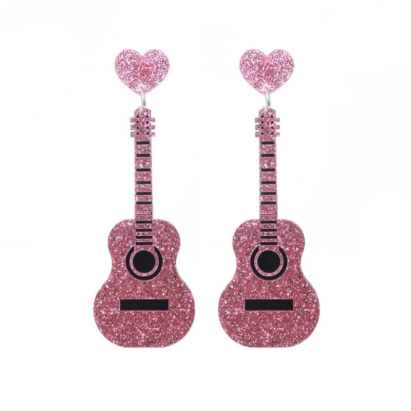 Earrings For Women Girls Hip Hop Cute Exaggeration Special Creativity Jewelry Valentine's Day Teddy Bear Sweet Heart
