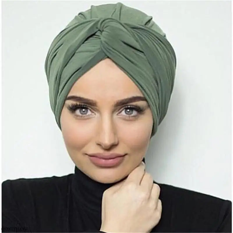 Muslim Women Suede Inner Hijab Caps Female Head Wraps Scarves Turbante Mujer India Africain Hat Turban Femme Musulman - NamafadStore