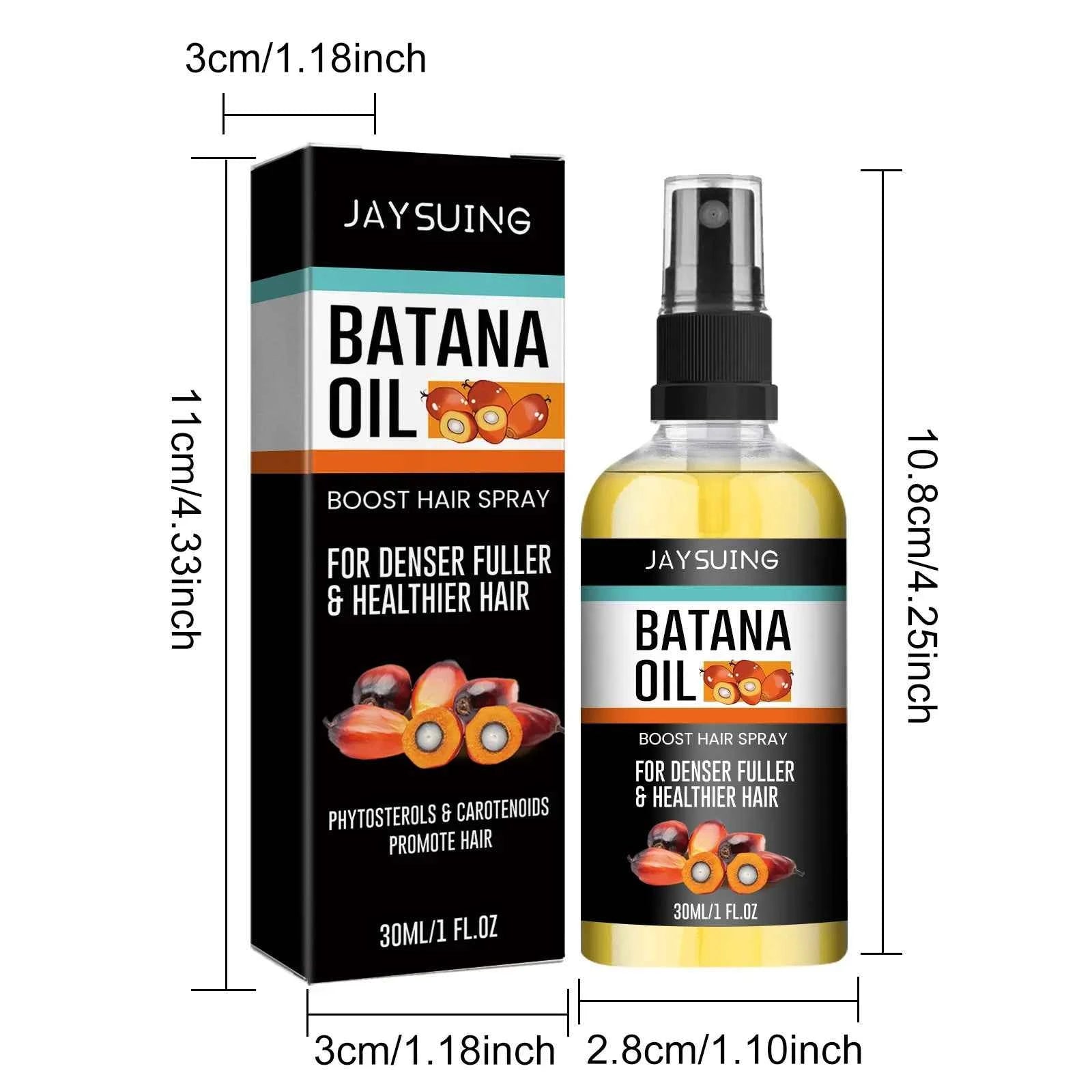 Batana Hair Growth Oil 30ml Scalp Deep Moisturizing Repair Hair Strengthening Hair Black Hair Regrowth Care Products
