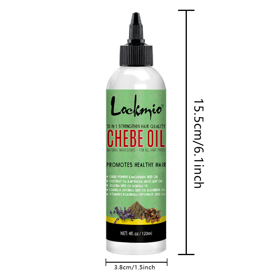 10 in 1 Natural Chebe Oil with African Chebe Powder for Hair Moisturizer for Scalp Hair Stronger - NamafadStore